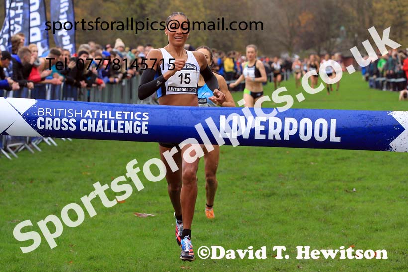 European Womens Short Course Relay Trials, 2022 British Athletics Cross Challenge, Sefton Park, Liverpool.  Photo: David T. Hewitson/Sports for All Pics